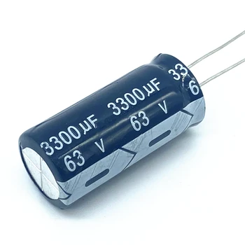 2PCS Superior de qualidade 63V3300UF 18*40mm 3300UF 63V 18*40 capacitor Eletrolítico