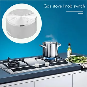 4Pcs seccionadoras Rodada Botão de Fogão a Gás Queimador do Forno de Cozinha Peças de Alças Para Fogão a Gás