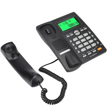 Telefone com fio Chamador Telefone sem fio T811 Casa de mãos-livres de telefone fixo