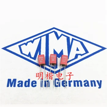 Frete grátis 10pcs/30pcs WIMA Alemanha capacitor MKS2 63V DE 0,22 UF 63V224 220nf P=2,5 mm