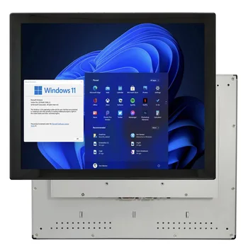 De 17 Polegadas, resolução 1280X1024 Industrial do LCD da Tela de Toque Capacitivo Painel de VGA HD-MI Incorporado Monitor