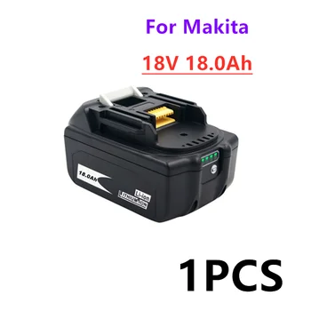 100% BL 1860 18V 18000mAh Bateria Recarregável de íon de Lítio para Makita Bateria 18v BL1840 BL1850 BL1830 BL1860B LXT 400+Carregador