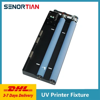 As Peças da impressora Rotativa Bandeja de Suporte da Garrafa Cilíndrica Fixação para A3 A4 Impressora UV