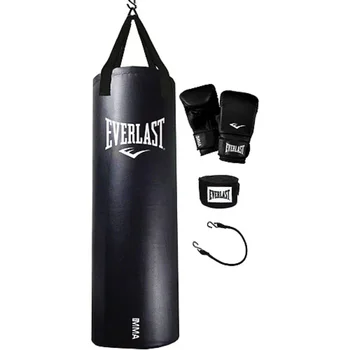 Everlast Nevatear 70 lb MMA Pesado Saco de Formação de Kit de kickboxing equipamento de treinamento de saco de boxe