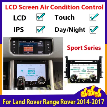 LCD Digital Controlador de Temperatura do Ar-condicionado Conselho HD Tela de Toque CA o Painel Para Land Rover Range Rover Sport L494 2014-2017