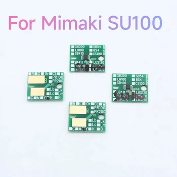 600ML SU100 Um Chip de Tempo para Mimaki JV400-130 JV400-160 SUV Impressora da Série SU 100 Chip Descartável C M Y K