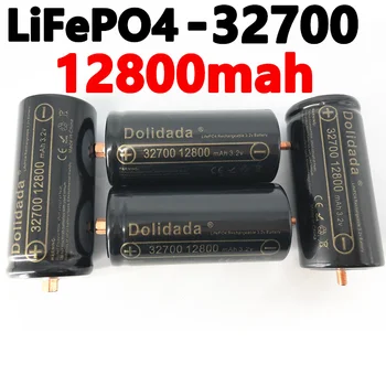 Frete grátis Original 32700 12800mAh 3.2 V Lifepo4 Bateria Recarregável do Fosfato do Ferro do Lítio de Bateria Bateria chave de Fenda