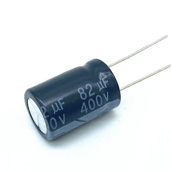 5PCS Superior de qualidade 400V82UF 16*25mm 82UF 400V 16*25 capacitor Eletrolítico