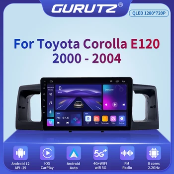 Para Toyota Corolla E 120 E120 BYD F3 2007-2011 DSP IPS 6G de RAM Android de 10 4G NET auto-Rádio Multimédia Player de Vídeo Carplay WiFi