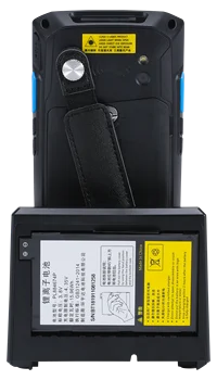 Cortex-a53 T80 robusto PDA 8MP Câmera HD de código de barras QR code digitalização leitor NFC usando no armazém da loja
