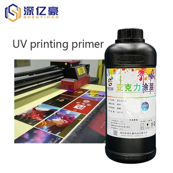 Alta Qualidade de Impressão Digital de Metal Primer UV Para Vidro Acrílico Telhas de Cerâmica, PP materiais de Impressão
