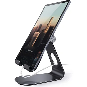 Suporte para Tablet Ajustável área de Trabalho Titular Dock Para iPad Pro 9.7 10.5 12.9 Ar Mini 6 5 4 3 Kindle, iPhone 14 13 11 Samsung Tab