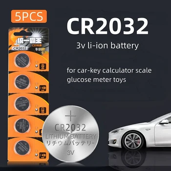 Nova Bateria 5/10/20pcs Cr2032 3V Bateria de Lítio CR2032 DL2032 BR2032 CR 2032 Bateria para o Relógio Calculadora Brinquedo de Controle Remoto