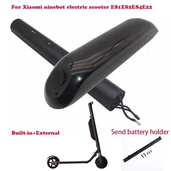 Para Xiaomi ninebot Segway scooter elétrica ES1ES2ES4E22 de expansão externa built-in bateria de lítio acessórios originais