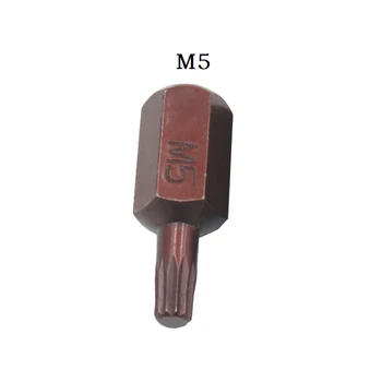 10mm Hex Haste Estrela chave de Fenda que Bit 1PC 30mm De Impacto, chave de Fenda de Mão de Ferramentas de Alta Dureza M5/M6/M8/M10/M12 de Alta Qualidade