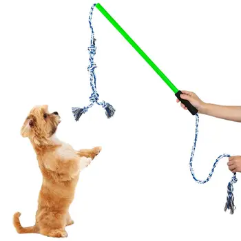 Leve 1 Conjunto Durável Filhote de Cabo de Guerra de Brinquedo Boa Durabilidade Cabo de Cão Atrair Brinquedo Aperto Confortável Suprimentos para animais de Estimação
