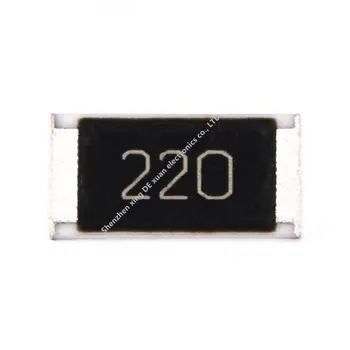 50 pcs 2512 SMD Chip Resistor de 22 ohms 22R 220 1W 5% Eletrônicos Passivo Componente de Resistência