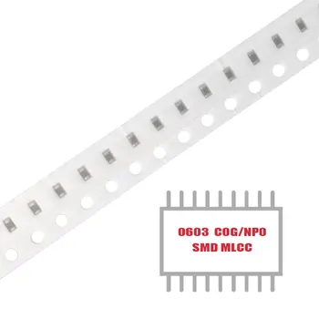 O MEU GRUPO 100PCS SMD MLCC CAP CER 9.4 PF 100V C0G/NP0 0603 Superfície de Montagem de Capacitores Cerâmicos Multilayer em Stock
