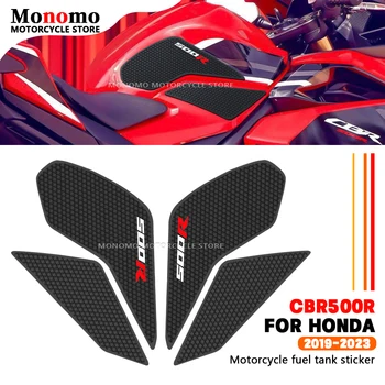 Adequado para Honda CBR 500R 2019-2023 motocicleta tanque de combustível almofada da proteção, anti-rampa de deslizamento, de proteção de borracha fita