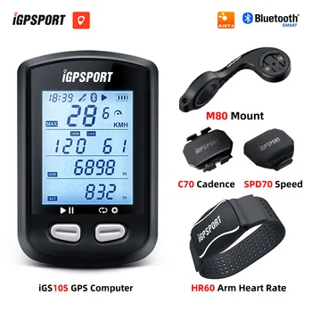 IGPSPORT IGS10 IGS10S GPS Ciclo Computador de Bicicleta Wireless Cronómetro de Bicicleta Hodômetro Impermeável Formiga Cadência de Velocidade Sensor de frequência Cardíaca