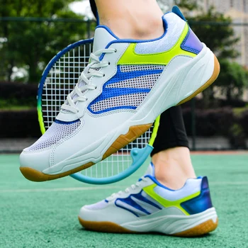 Homens Mulheres Pickleball Sapatos De Moda De Badminton, Tênis Tênis Indoor Todos Os Sapatos De Racketball De Squash, Voleibol De Sapatos