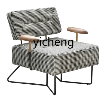 AA Nórdicos Sofá Houndstooth Luz de Luxo Sofá Moderno Cadeira Simples