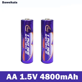 AA1.5V 4800mAh Bateria de AA/AAA de 1,5 V bateria Recarregável de Polímero de Lítio-ion recarregável AA/AAA Bateria