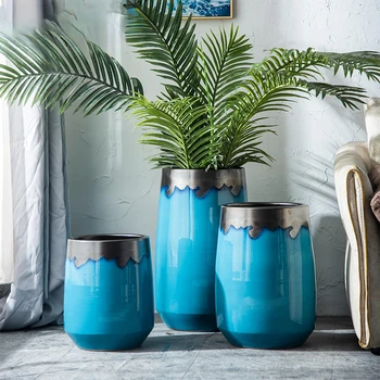 O produto pode ser personalizado.Jingdezhen Nórdicos vaso modernos e criativos de destino simples luz de luxo doméstico sala de cerâmica l