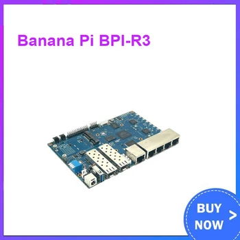 Banana Pi BPI-R3 MediaTek MT7986 Processador Quad Core placa Mãe 2G de RAM DDR4 8G curso de mestrado erasmus mundus Flash Eletrônico da Placa de Controle do Roteador Smart