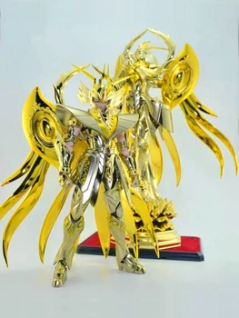 MC Modelo de Anime Figura de Saint Seiya Mito Pano EX Virgo Shaka SOG Alma De Deus Cavaleiros do Zodíaco Metal Armadura Figura de Ação Brinquedos