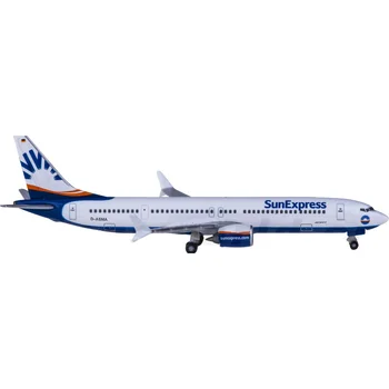 Herpa 1:500 Taxa de 534291 Sol Express Airlines Boeing 737 MAX 9 D-ASMA Aviacion Fundido Avion de Metal Modelo de Avião Brinquedos Para Foys