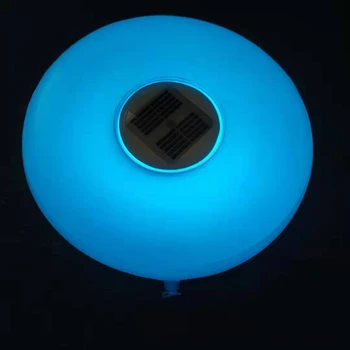 Impermeável LED Colorido Inflável do DIODO emissor de Luz Solar da Piscina de Luz Para a Lagoa da Fonte Jardim Gramado Decoração para uma Festa