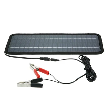 18V 20W Carro de Bateria Solar Trickle Recarregador de Bateria de Carro Mantenedor do Painel Solar o Painel Solar Portátil Carro Solar Gota de Recarga