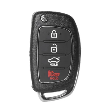 Novo TQ8-RKE-4F25 95430-D3010 Flip Remoto Smart Key Fob 4 Botão de 43 Hz Entrada Sem chave para Hyundai Tucson 2015-2020