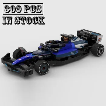 Novo Testarossa MOC-156187 F1 Williams FW-45 - Silverstone Carro de Fórmula 1 Modelo Buiding Block de Tijolos Brinquedos Presentes de Aniversário