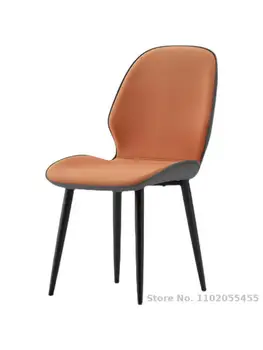 O Nordic light luxo cadeira home encosto mesa de jantar cadeira de jantar moderna e minimalista, o hotel cadeira de maquiagem cadeira de encosto de fezes