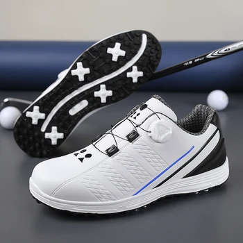 O Novo Profissional De Sapatos De Golfe Homens Mulheres Golfe, Tênis De Passeio Calçados Anti Derrapante Atlético Tênis
