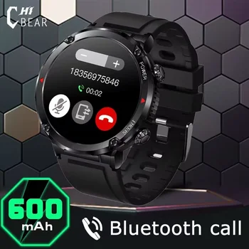 ChiBear de Chamada Bluetooth Homens Smart Watch 600 mAh Bateria Grande 1.6